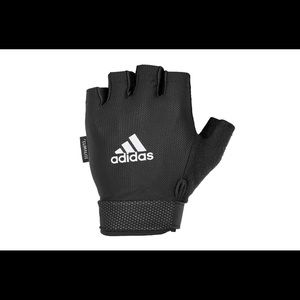 *NEW* Adidas Womens Small Climalite Essential Adjustable Essential Gloves